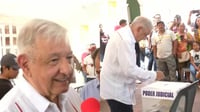 AMLO reaparece y participa simbólicamente en elección del Poder Judicial 2025