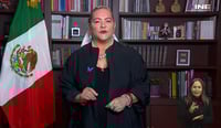Guadalupe Taddei da mensaje a la nación por elecciones judiciales