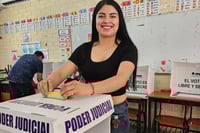 Imagen Participa Cintia Cuevas en elección del Poder Judicial
