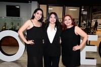 Perla Castellanos, Pamela Castellanos y Patricia Montelongo.