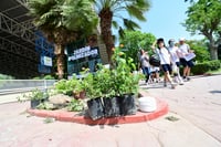 Más de 300 menores, acompañados de maestros, formaron parte de la feria ecológica en el Día Mundial del Medio Ambiente. (EL SIGLO DE TORREÓN)
