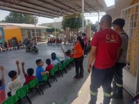Imagen Bomberos Municipales visitan a jardín de niños de San Pedro