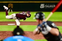 Grant Gavin sumó su primera derrota en la LMB tras su mala salida ante los Sultanes de Monterrey.