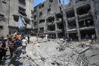 Imagen Israel ha asesinado a más de 100 palestinos que acudían a recoger alimento en centros de reparto en Gaza