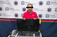 Imagen Hombre es detenido por robo de pantalla en tienda del Centro de Torreón