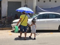 Prevén calor intenso y clima severo en varias regiones de Coahuila