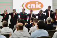 Nueva mesa directiva de CMIC Laguna encabezada por Alejandro Jiménez rinde protesta en Torreón