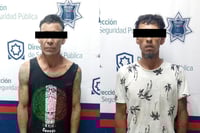 Imagen Policía de Torreón detiene a dos hombres por el delito de allanamiento de negocio