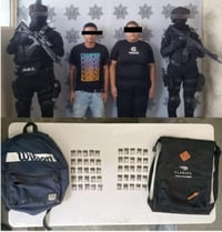 Imagen GRT detiene a dos personas en Torreón por posesión de narcóticos