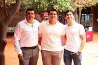 Genaro Guillén, Diego Guillén y Sami Gidi.