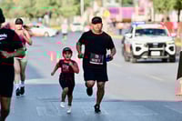 Algunos de los concursantes asistieron a la competencia atlética acompañados por sus hijos, quienes los motivaron
