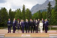 Imagen Sheinbaum conversa con Donald Trump desde Cumbre del G7, trabajarán en 'temas que preocupan'