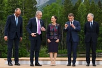 Imagen ¿Cómo fue la participación de Sheinbaum en el G7? Con estos líderes se reunió la presidenta