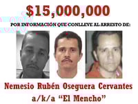 Estados Unidos declara terrorista al 'Mencho' del CJNG
