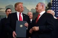 Trump hace llamado a la paz y agradece a Irán por avisar de ataque contra base militar en Qatar
