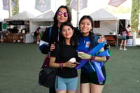 Fátima Mendoza, Carlos Arredondo y
Nadia Andrea Olivares.