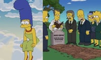 Marge muere en Los Simpson (CAPTURA)