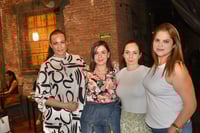 Sofía Godoy, Alejandra Guangorena, Azucena Garza y Margarita Lilhejult.
