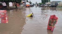 Imagen Lluvia ocasiones solo enormes encharcamientos en Francisco I. Madero