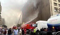 Imagen Incendio en empresa de telecomunicaciones en El Cairo deja 14 heridos y afecta el servicio