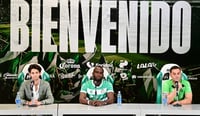 Presenta Santos Laguna a colombiano Kevin Balanta