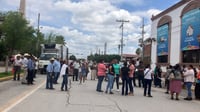 Venta de alcohol Habitantes del ejido Mayrán se manifiestan en Presidencia Municipal de San Pedro