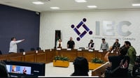 IEC Toma protesta representante de México Avante ante el IEC