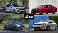 ¿Cuáles son los mejores autos para Uber y sus costos?