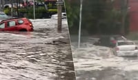 Imagen Tromba azota la Ciudad de México, arrastró coches y afectó viviendas: VIDEOS