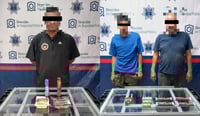 Imagen Policía de Torreón detiene a tres personas por robo a comercios