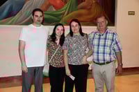 Luis Felipe, Andrea, Sandra y Mauricio.