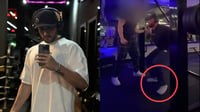 Imagen Joven se rompe ambas piernas al levantar 140 kilos en el gimnasio; el video se vuelve viral