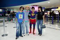 Javier, Adrian, Paulino y Valeria.