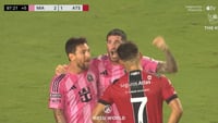 Imagen Messi celebra gol en la cara de jugador del Atlas, pero luego se disculpa | Video