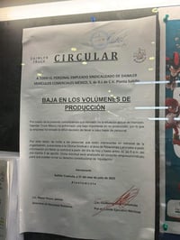 Imagen Implementa Daimler Truck en Derramadero recorte de personal por baja producción