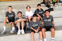 Alejandro, Iñaki, Santiago, Salomón, Diego y Héctor.