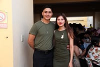 César Tavares y Ximena Martínez.