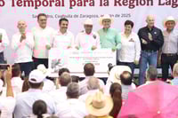 Ponen en marcha el programa de Empleo Temporal para productores de La Laguna. CORTESÍA