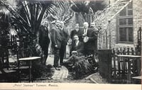Elegante era la clientela que asistía a departir socialmente en las instalaciones del Hotel Sternau, negociación que estuvo ubicada en la calle Múzquiz sur del sector Alianza. Antigua postal con la membresía del hotel. (CORTESÍA)