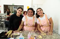 Silvia Picot, Marlene Padilla y Mariah Huizar.