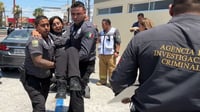 Imagen Simulacro de incendio en Fiscalía de Monclova es un éxito