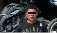 Imagen Detienen a joven por robo de motos; tenía múltiples detenciones previas