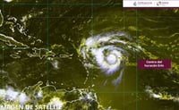 Huracán Erin Tormenta tropical Erin se intensifica a huracán categoría 1 en el Atlántico