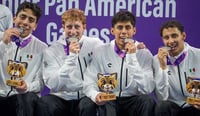 Los ‘tritones aztecas’ se lucieron en tierras paraguayas tras conseguir un total de 15 medallas. (CONADE)
