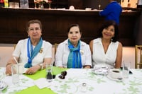 Luz Elena, Maye y Chepis.
