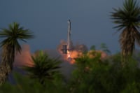 Imagen SpaceX lanza cohete con 8 satélites simulados y caen en el océano Índico