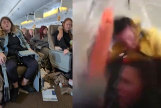 Accidentes aéreos VIDEO: Así se vivió la turbulencia que dejó sin vida a una persona en un vuelo de Singapur