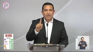 ELECCIONES 2025 Raúl Meraz presenta las mejores propuestas en el debate por la Alcaldía