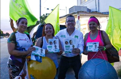 Elecciones Coahuila Agradece Nacho Corona  apoyo de colonos de La Dalia