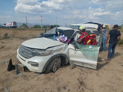 Accidentes viales Sufren accidente vial un diputado lagunero y excandidata a la alcaldía de Monclova
